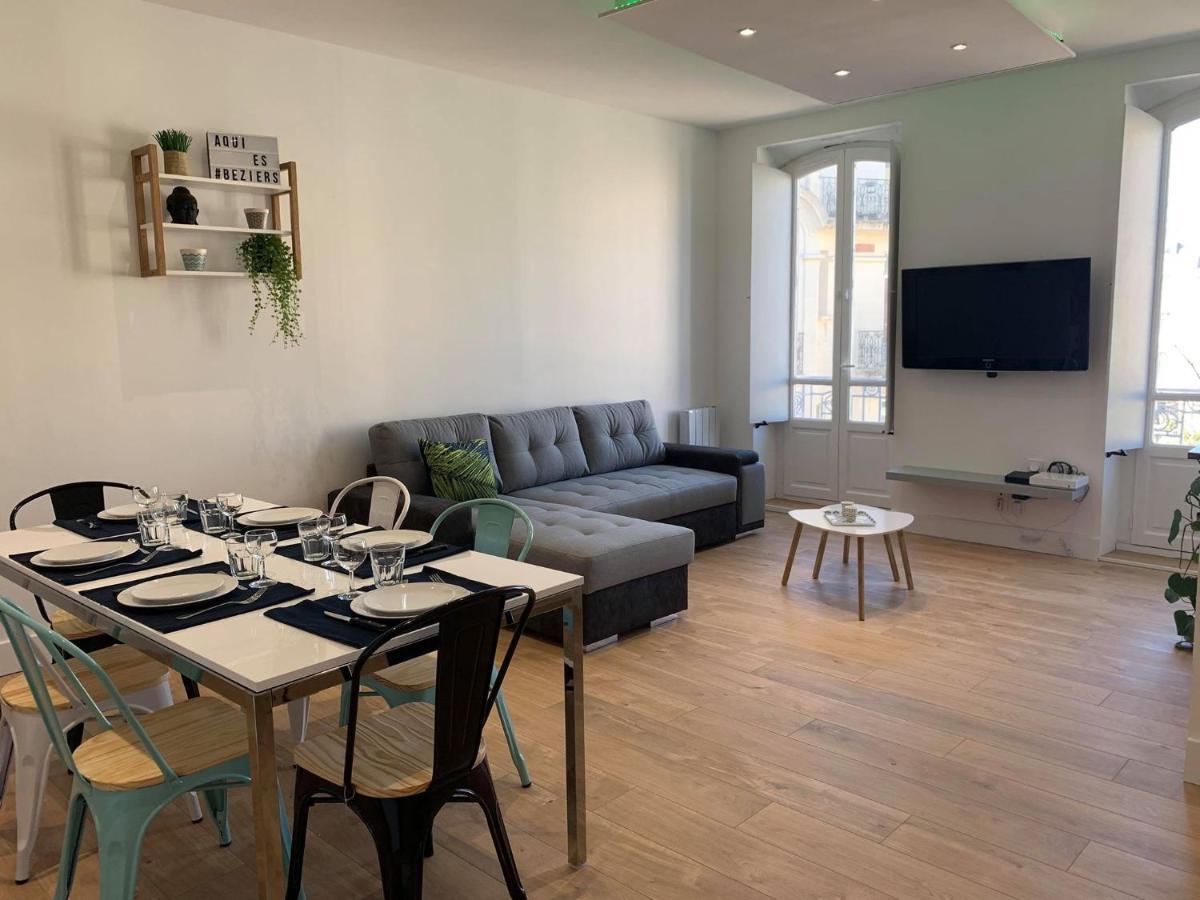 Magnifique Appartement Beziers Centre Historique Avec Parking Экстерьер фото